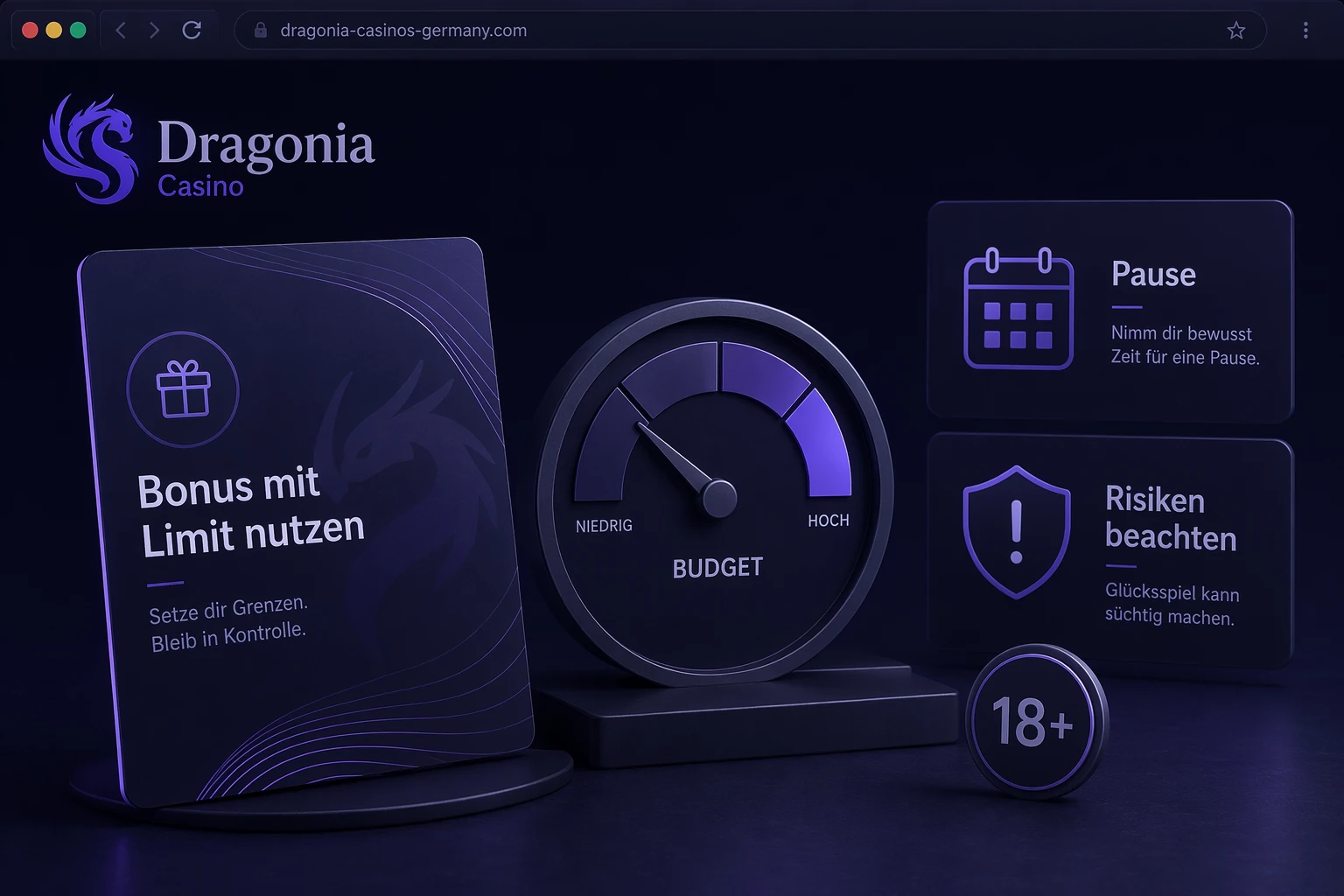 Verantwortungsvolles Spielen bei der Bonusnutzung (18+)