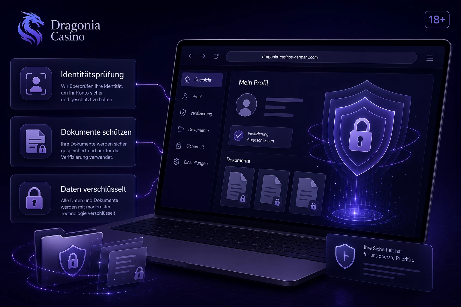 KYC, безопасность профиля и защита персональных данных
