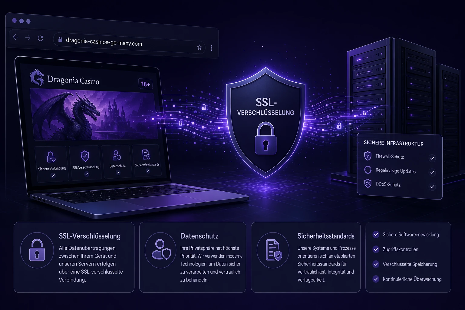 Sicherheitsstandards, Datenschutz und Lizenzierung im Überblick